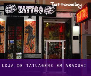 Loja de tatuagens em Araçuaí