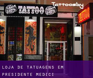 Loja de tatuagens em Presidente Médici